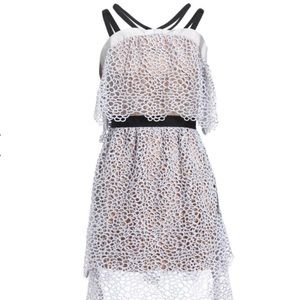 Self portrait off the shoulder lace dress